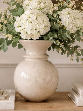 Vintage Haeger speckle vase